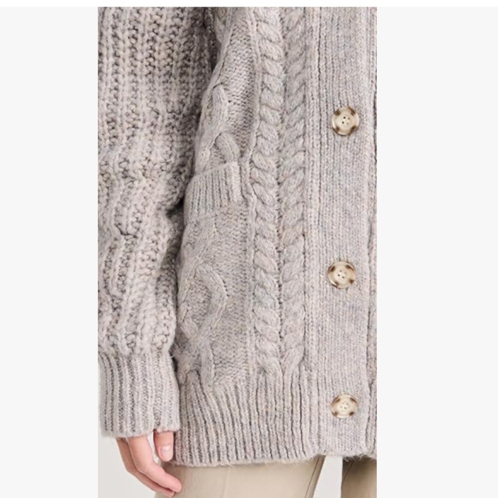 Astr Wool blend oversized cardigan - Picture 9 of 9